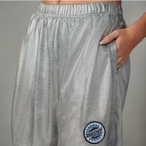 Savage X Fenty Silver Athletic Shorts